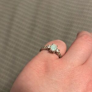 Opal Ring Silver .925